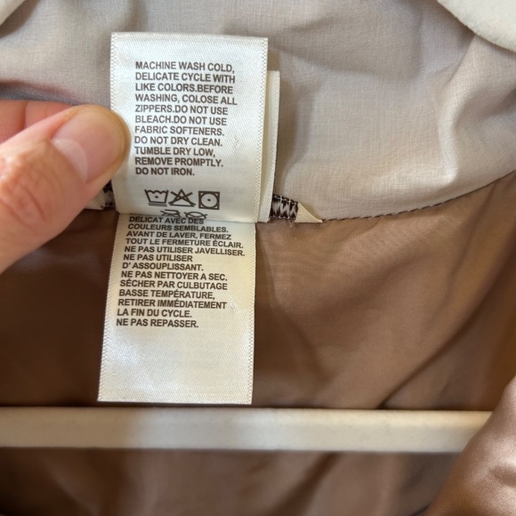 Avalanche Pullover Jacket Quilted Half Zip Off White Women's Size Medium - Picture 3 of 9